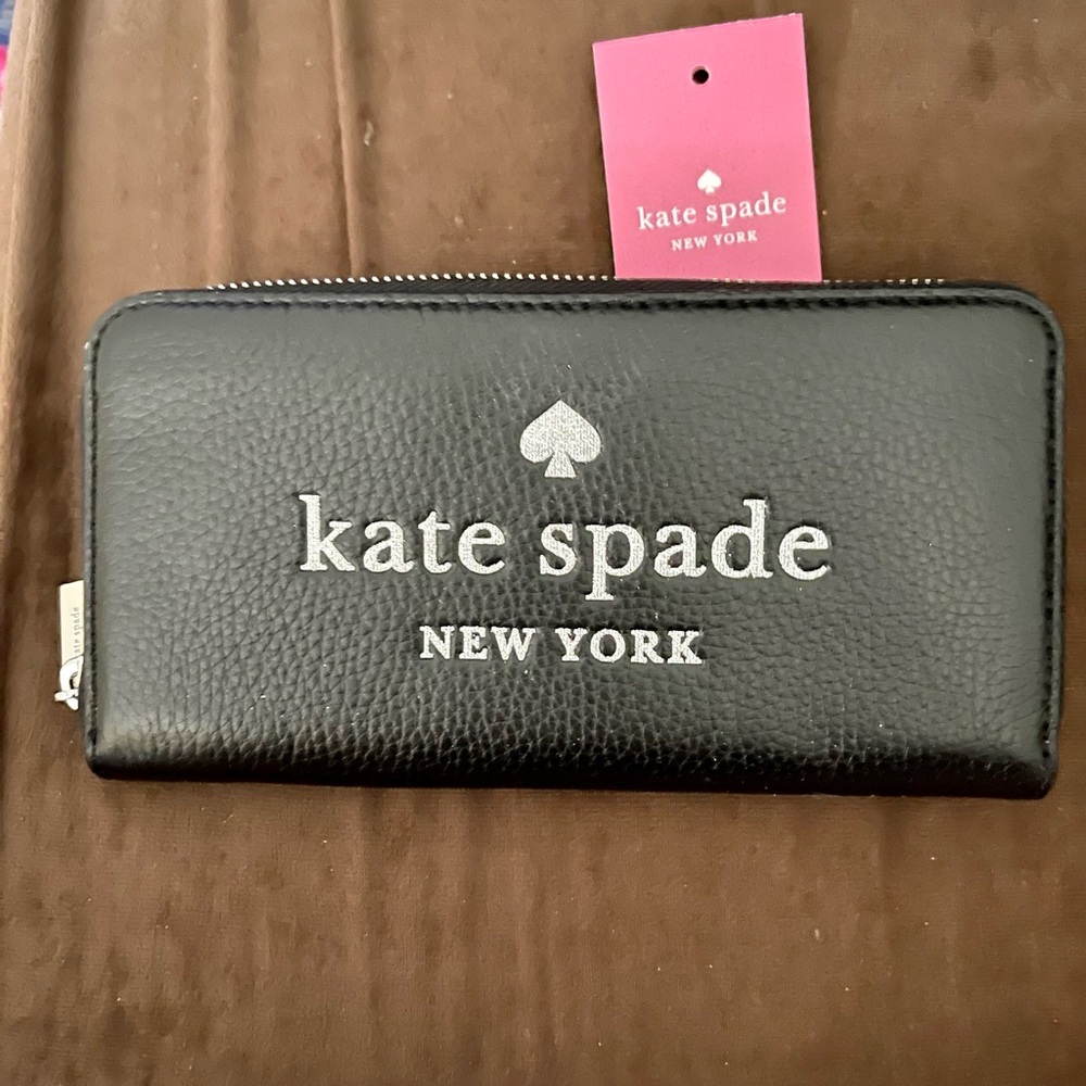 KATE SPADE ZIP-AROUND WALLET NWT